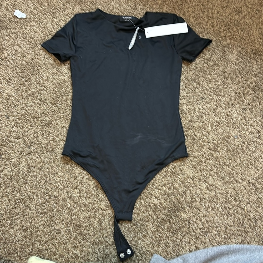 black bodysuit